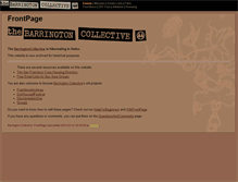 Tablet Screenshot of barringtoncollective.org